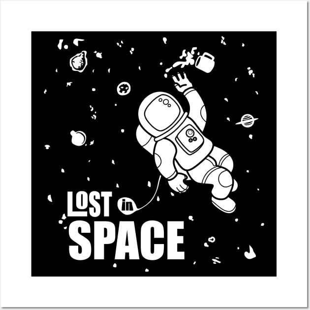 Lost in Space Astronaut Wall Art by ThyShirtProject - Affiliate